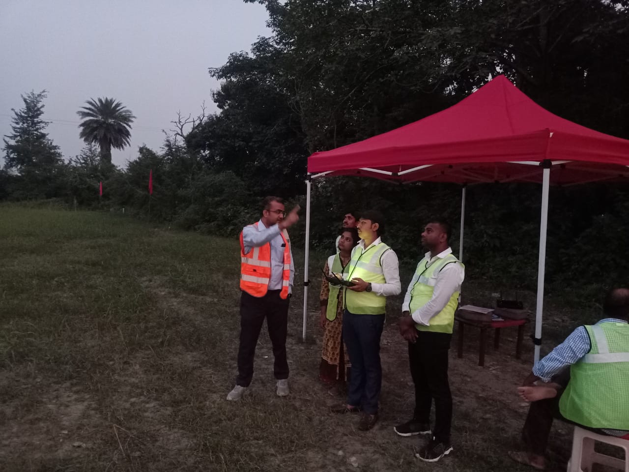 Drone Training Session by our Trainer